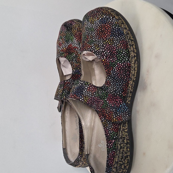 Rieker Women's Colorful Mary Jane Flats Size 39 - Picture 3 of 6